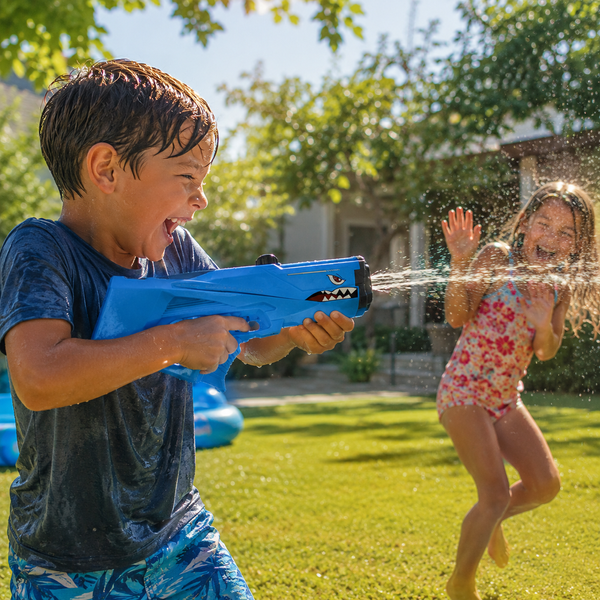 Водяний пістолет дитячий Shark Water Gun / Бластер водний автомат 50920941 фото
