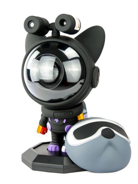 Ночник проектор звездное небо CASTLELADY собака серая космонавт ROBOT DOG G9231 фото