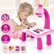 Розовый Детский стол проектор для рисования с подсветкой Projector Painting 24 Детали 50900000002/1 фото 2
