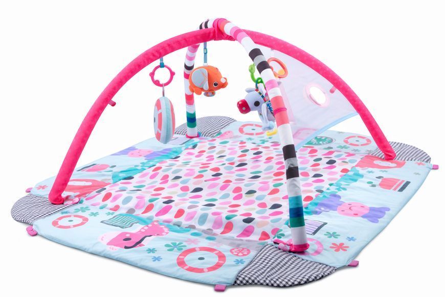 Игровой коврик LEAN Toys 5в1 с шариками в подарок / Развивающий коврик для детей X-647 5094785 фото
