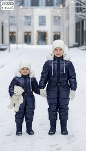 Зимовий комбінезон на хутрі 111274 фото