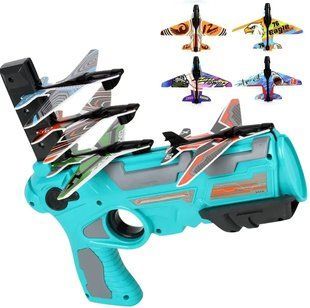 Дитячий іграшковий пістолет катапульта з літачками Air Battle 20500000028 фото