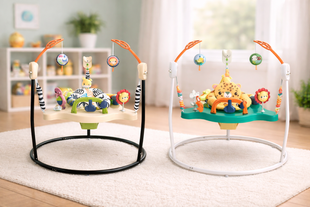 Детский игровой центр Fisher-Price Jumperoo с подсветкой и звуком / Развивающий игровой джемпер 5094773 фото