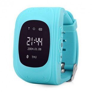 Дитячий годинник Smart Baby Watch з GPS трекером Блакитний 22647893/5 фото