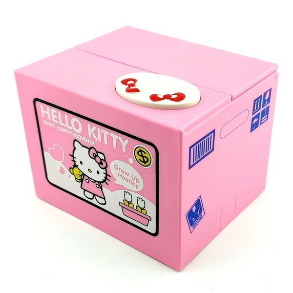 Интерактивная копилка Hello Kitty Piggy Banк розовый G6364 фото