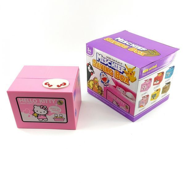 Интерактивная копилка Hello Kitty Piggy Banк розовый G6364 фото