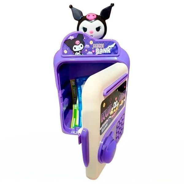 Детский сейф-копилка Mini Bank Kuromi / Электронная копилка G9127 фото