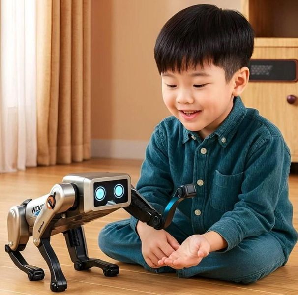 Робот-собака AI Robot на радіокеруванні / Розумний акумуляторний робот-собака 5094908 фото